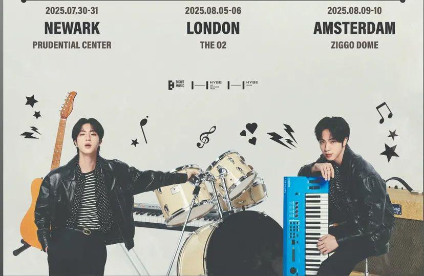 Jin BTS Akan Gelar Tur Solo RUNSEOKJIN_EP.TOUR, Ada Jakarta Gak ya?