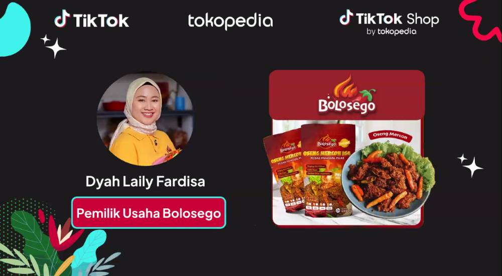 Potret Dyah Laily Fardisa, Pemilik Usaha Bolosego dalam acara Virtual Media Briefing bertema 'Kita Hebat: Kita Bisa: Berdayakan Perempuan' pada Kamis (17/4/2025) via daring. (IDN Times/Delvi Ayuning)