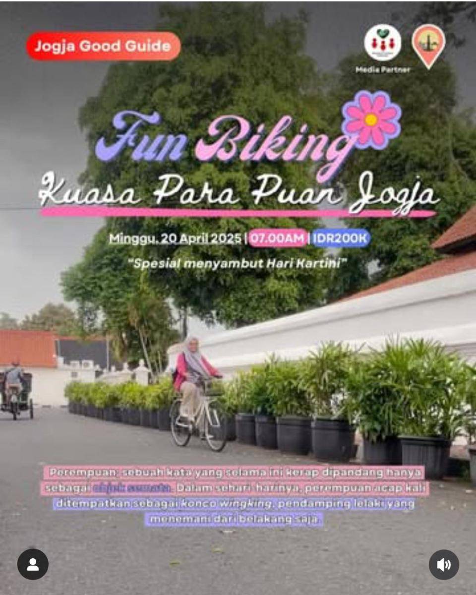 event hari kartini 2025 (instagram.com/joggoodguide)