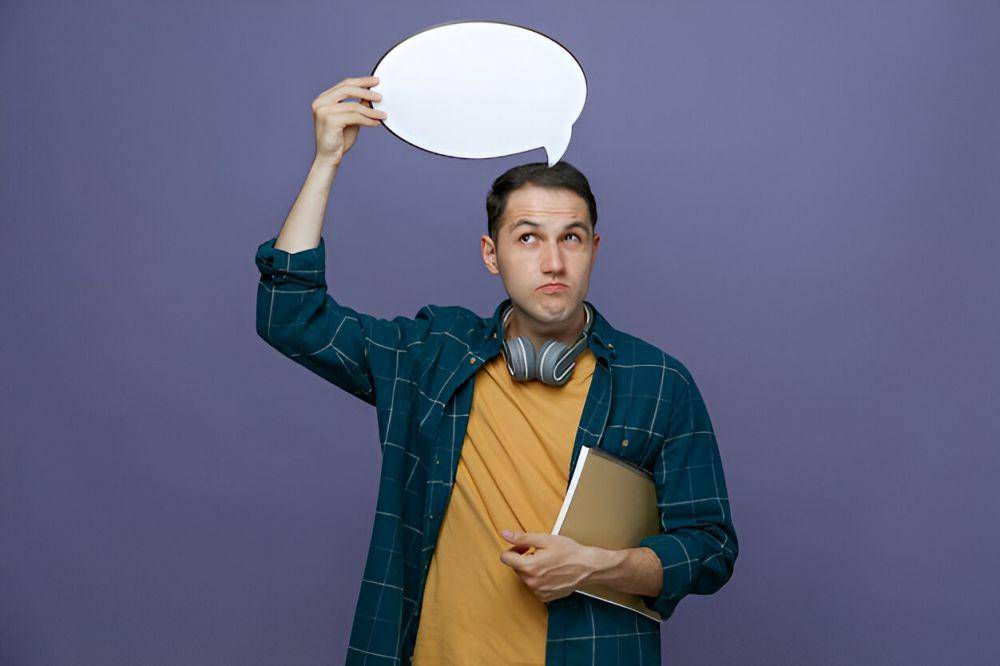 ilustrasi pria mengalami intrusive thought (freepik.com/stockking)