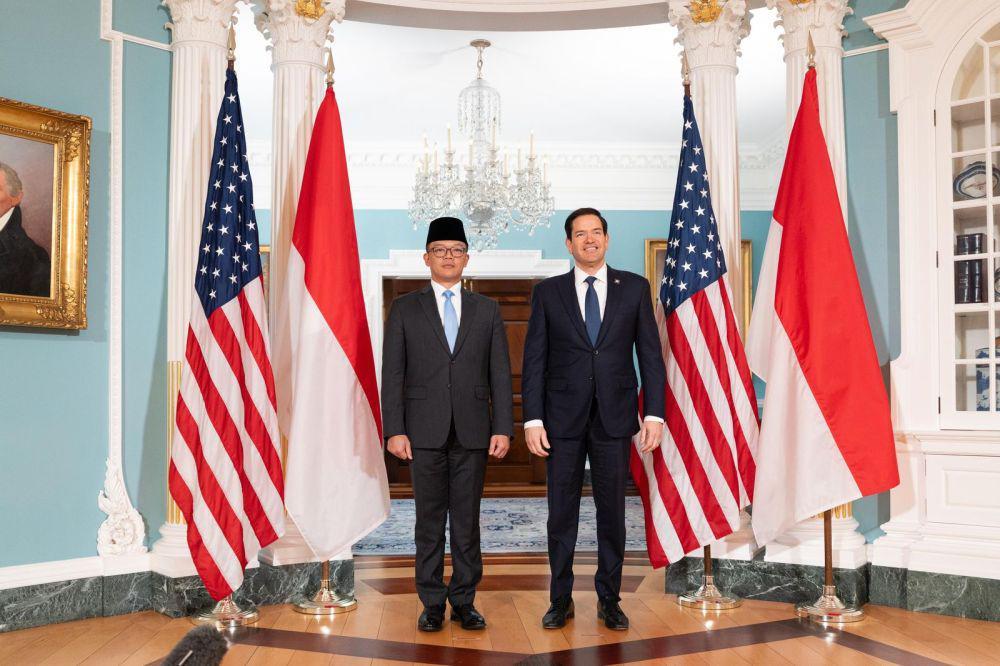 Menlu AS Terima Sugiono, Bahas Tarif Trump