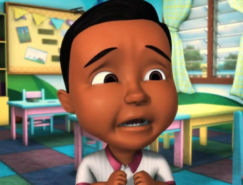 karakter Ijat di serial Upin & Ipin (youtube.com/Les' Copaque Production)