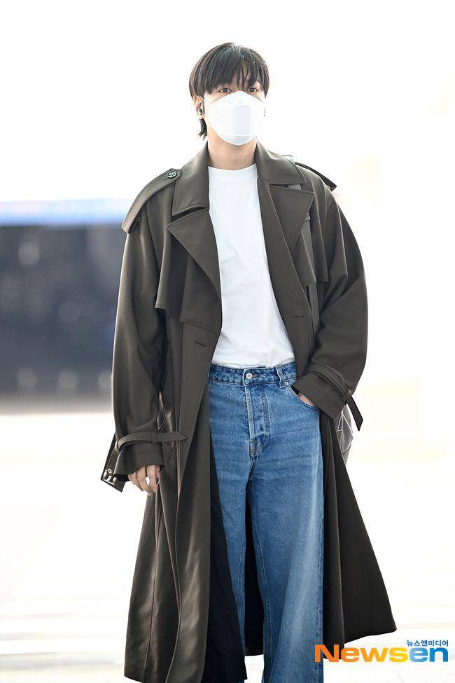 potret Lee Min Ho berangkat ke Jakarta (dok. Newsen)