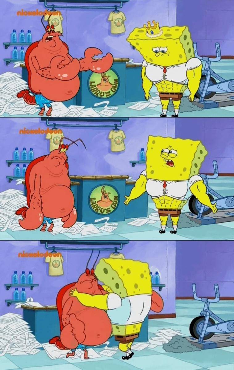 meme SpongeBob tentang gym (reddit.com/user/Ecstatic_Interest_35)