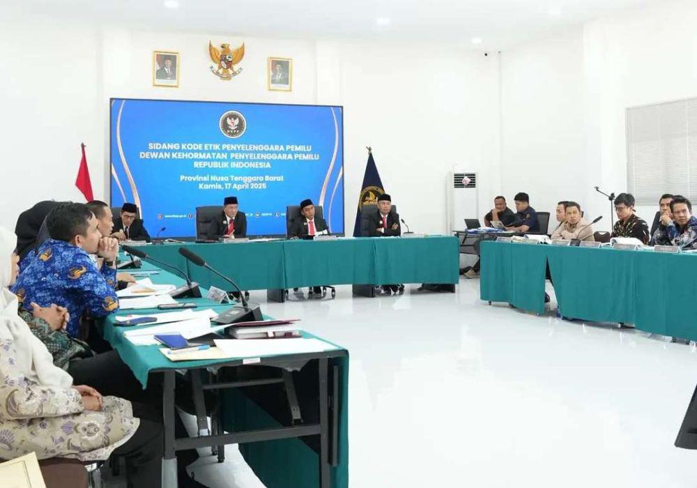 DKPP Periksa Pelanggaran Etik Pimpinan KPU dan Bawaslu di Lombok Utara