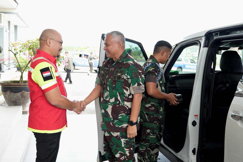 Tinjau Lahan Pasca-tambang, Pangdam Mulawarman Tinjau Site Kideco
