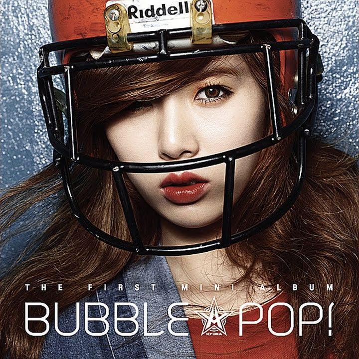 cover lagu Bubble Pop! milik HyunA (music.youtube.com/HyunA)