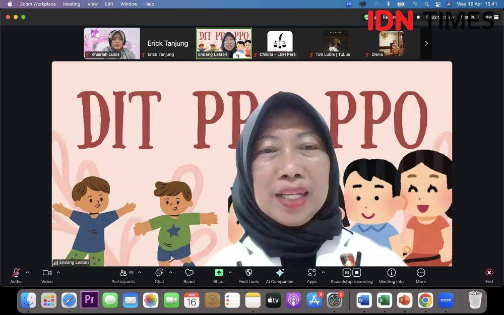 Penyidik 1 Tindak Pidana Muda Ditreskrimum Polda Metro Jaya AKBP Endang Sri Lestari. (dok. FJPI)