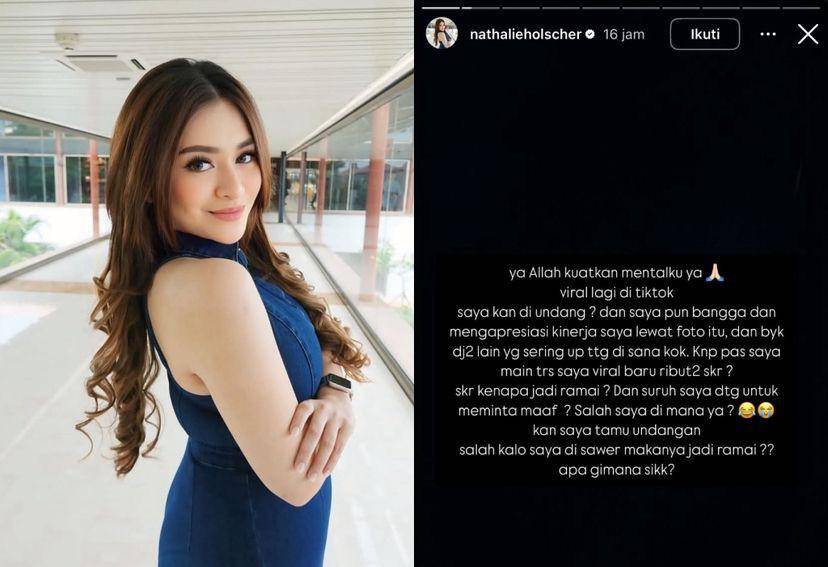 Respons Nathalie Holscher Usai Dituntut Minta Maaf ke Bupati Sidrap
