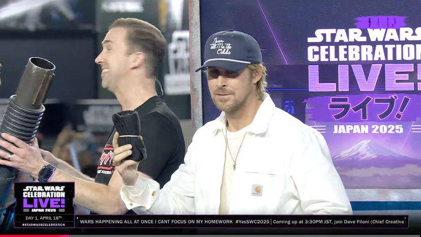 potret Ryan Gosling di acara tahunan Star Wars Celebration di Tokyo (youtube.com/Star Wars)