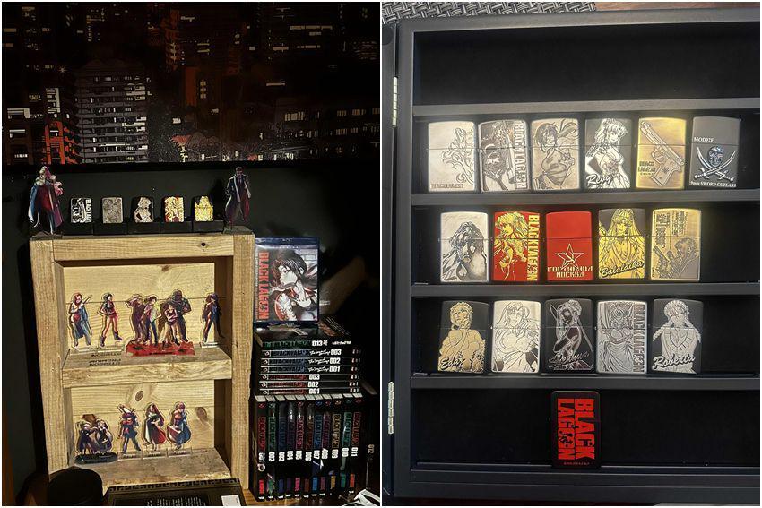 8 Koleksi Black Lagoon, Figur Karakter hingga Korek Api Terlihat!