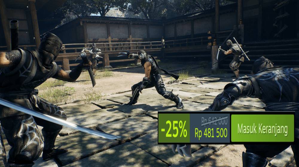 pertarungan dalam Ninja Gaiden Black versi remaster (dok. KOEI TECMO/Ninja Gaiden 2 Black)