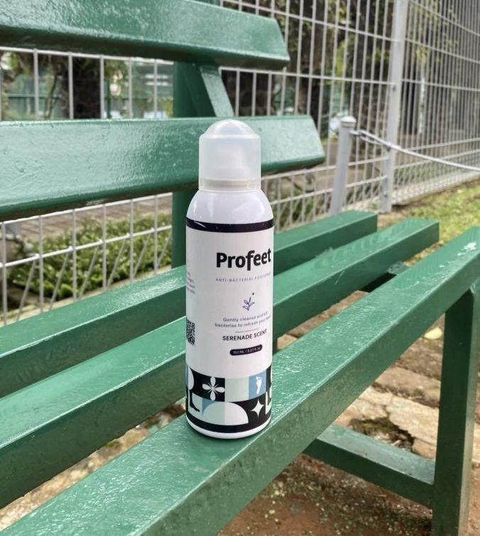 Profeet Antibacterial Footspray Serenade Scent (tokopedia.com/deolindas_mall)
