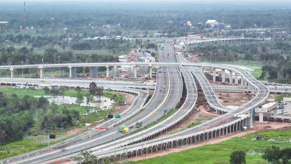 Tol Junction Palembang Beroperasi 21 April, Berlaku Tarif Terintegrasi
