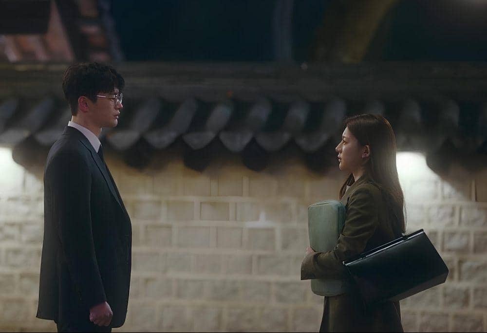 cuplikan Seo In Guk dan Go Youn Jung di drama Death's Game (dok. TVING/Death's Game)