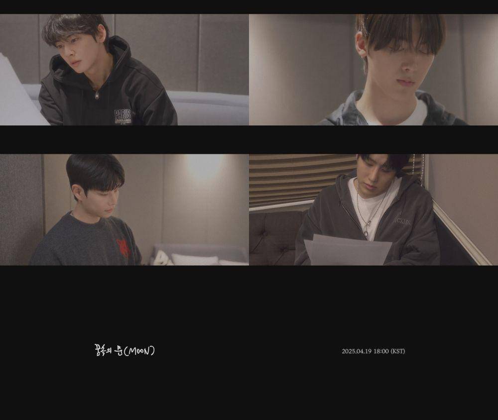 para member ASTRO untuk lagu "Memory of the Moon" (x.com/fantagiomusic_)