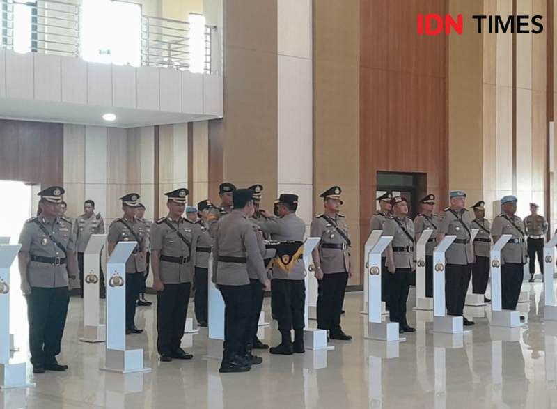 6 Kapolres hingga Perwira Menengah Polda Lampung Dimutasi