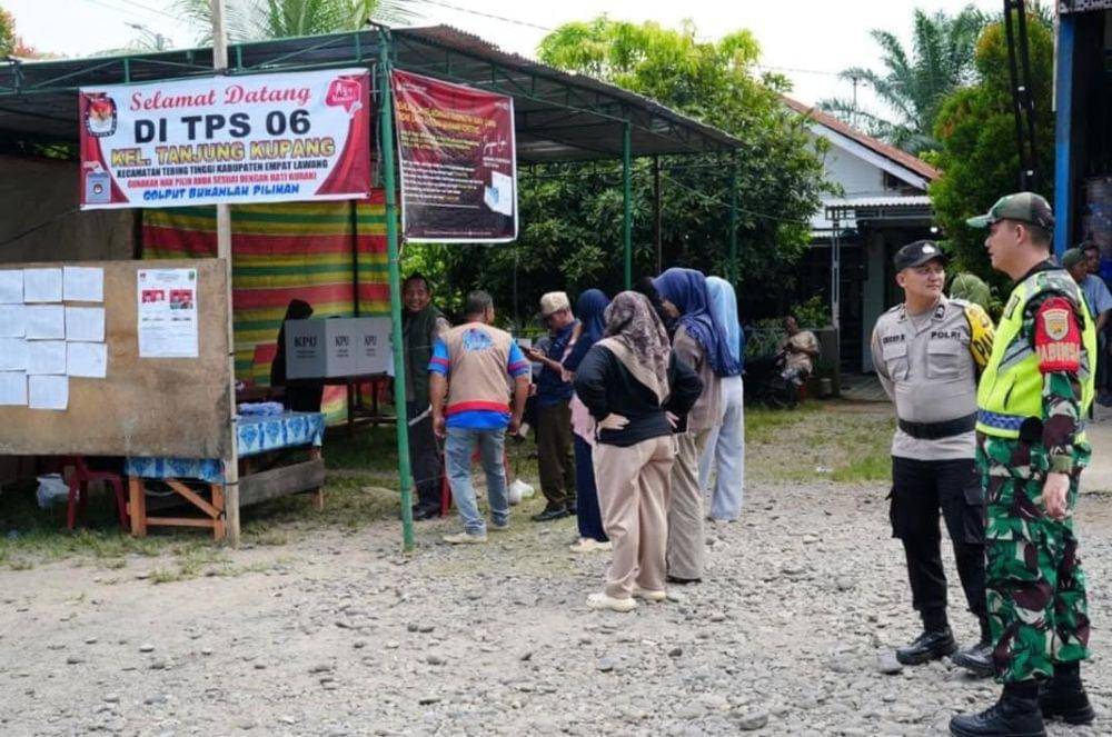 Pelaksanaan PSU di Empat Lawang (Dok: Humas Polres Empat Lawang)