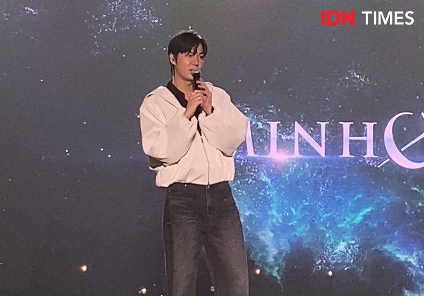 potret fan meeting Lee Min Ho di ICE, BSD City, Tangerang Selatan (dok. IDN Times/Rani Asnurida)