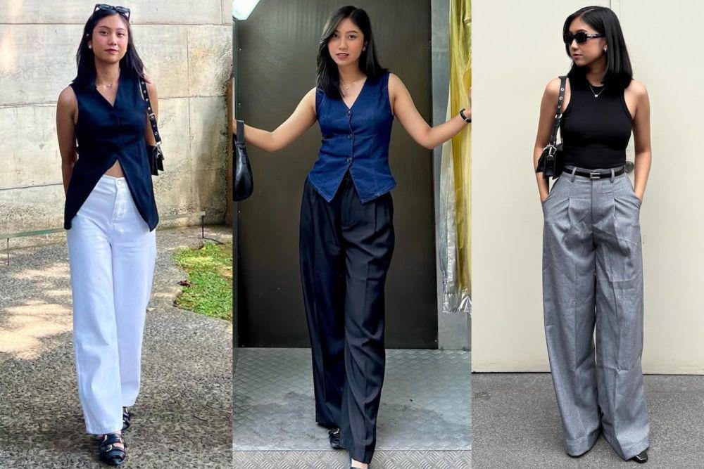 7 Ide OOTD Kasual yang Easy Going  ala Nafisah, Chill Classy Style!