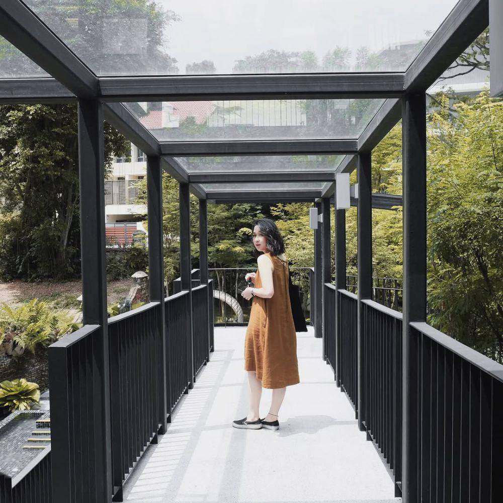 inspirasi dress kasual ala Agatha Pricilla (instagram.com/agthpricilla)
