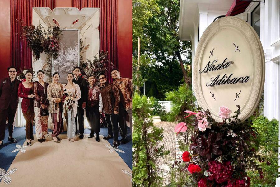 7 Dekorasi Lamaran Adikara-Nazla Alifa, Simpel dan Glam!