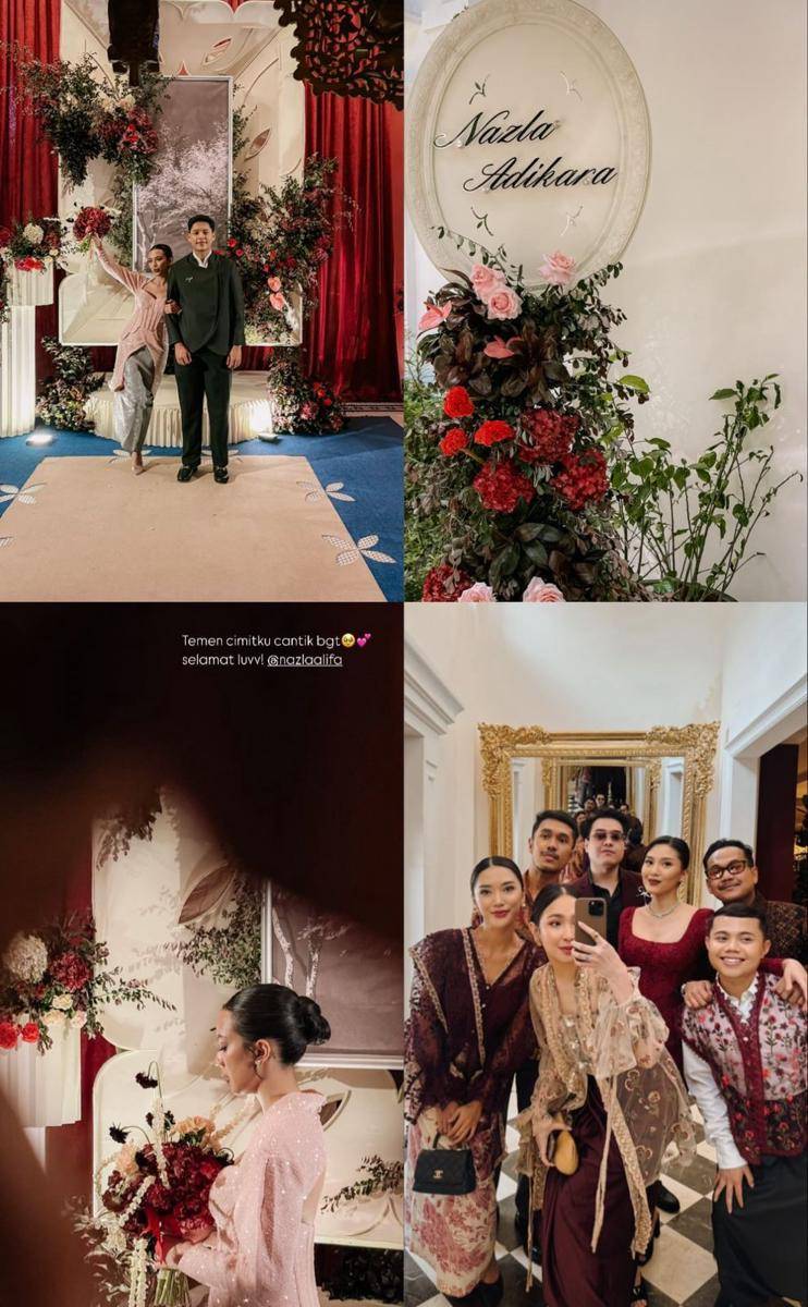 Dekorasi Lamaran Adikara dan Nazla Alifa (instagram.com/rifkiantariksa_)