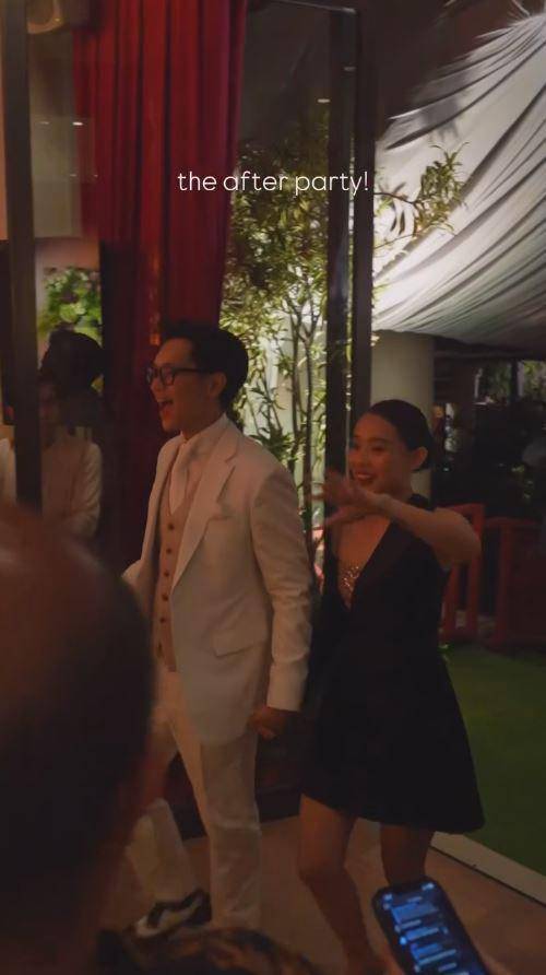 after party Brandon Salim dan Dhika Himawan (Instagram.com/theweddingdaypress)