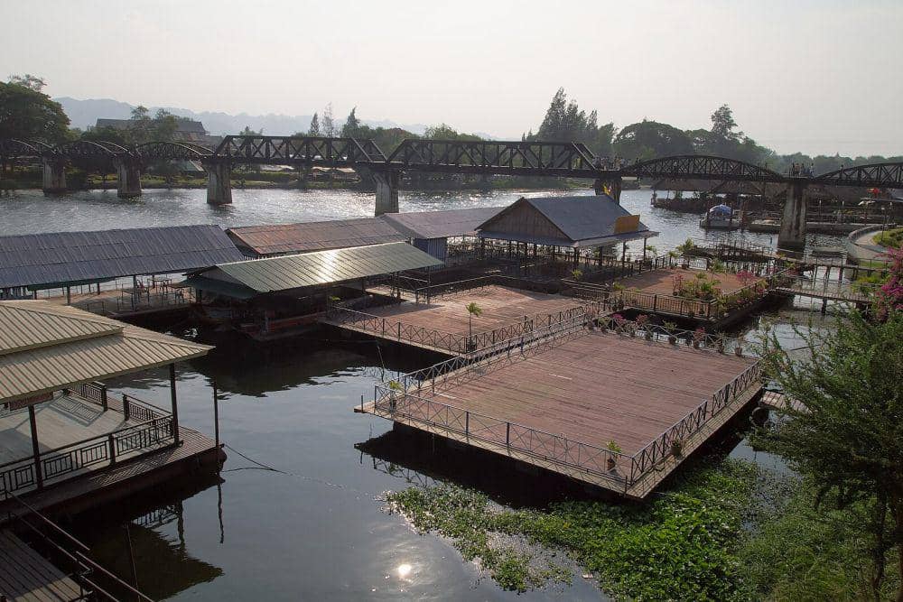 Jembatan Sungai Kwai di Kanchanaburi
