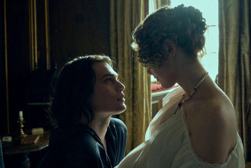 cuplikan adegan George Villiers dan Lady Katherine Manners (dok. Sky Studios/Mary and George)