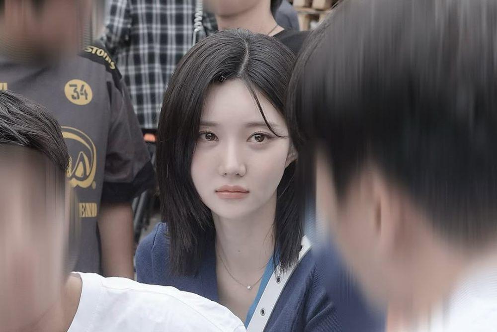 Nam Kyu Hee di balik layar drama Crushology 101 (instagram.com/kyuhee___)