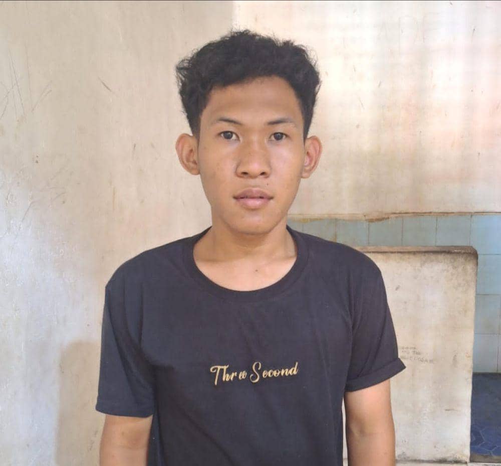 Tersangka Elsa Alfariansyah (21), karyawan toko waralaba ternama di kawasan Sungai Lilin. (Dok. Polsek Sungai Lilin)