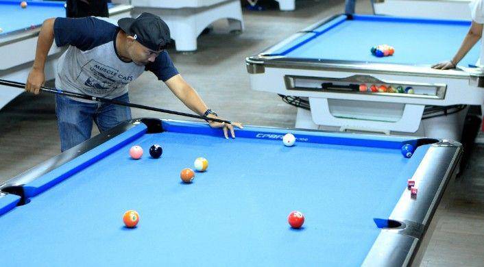 Turnamen biliar di Sumsel (Dok. Relung)