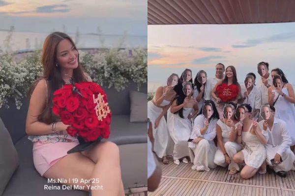 8 Potret Pesta Ulang Tahun ke-35 Nia Ramadhani di Atas Kapal Yatch