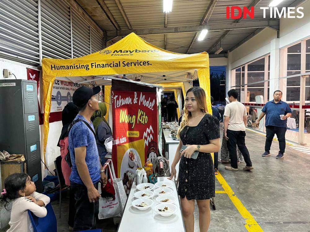 Gathering showroom Wuling Arista Lampung bareng UMKM di Bandar Lampung, Sabtu (19/4/2025). (IDN Times/Tama Yudha Wiguna).