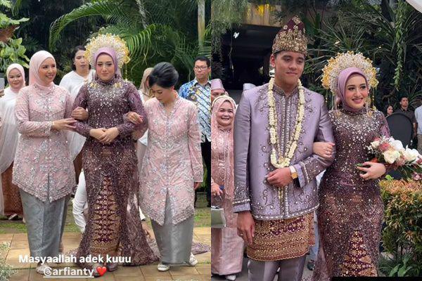7 Potret Pernikahan Arfianty Adik Tya Ariestya, Penuh Kebahagiaan