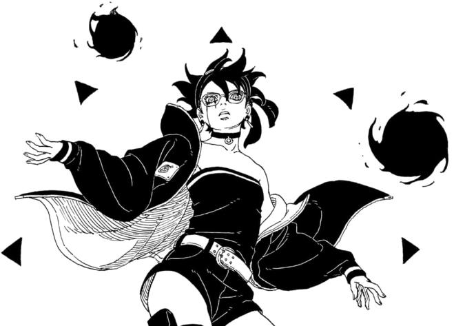 Review Boruto Two Blue Vortex Chapter 21: Sarada on Fire!