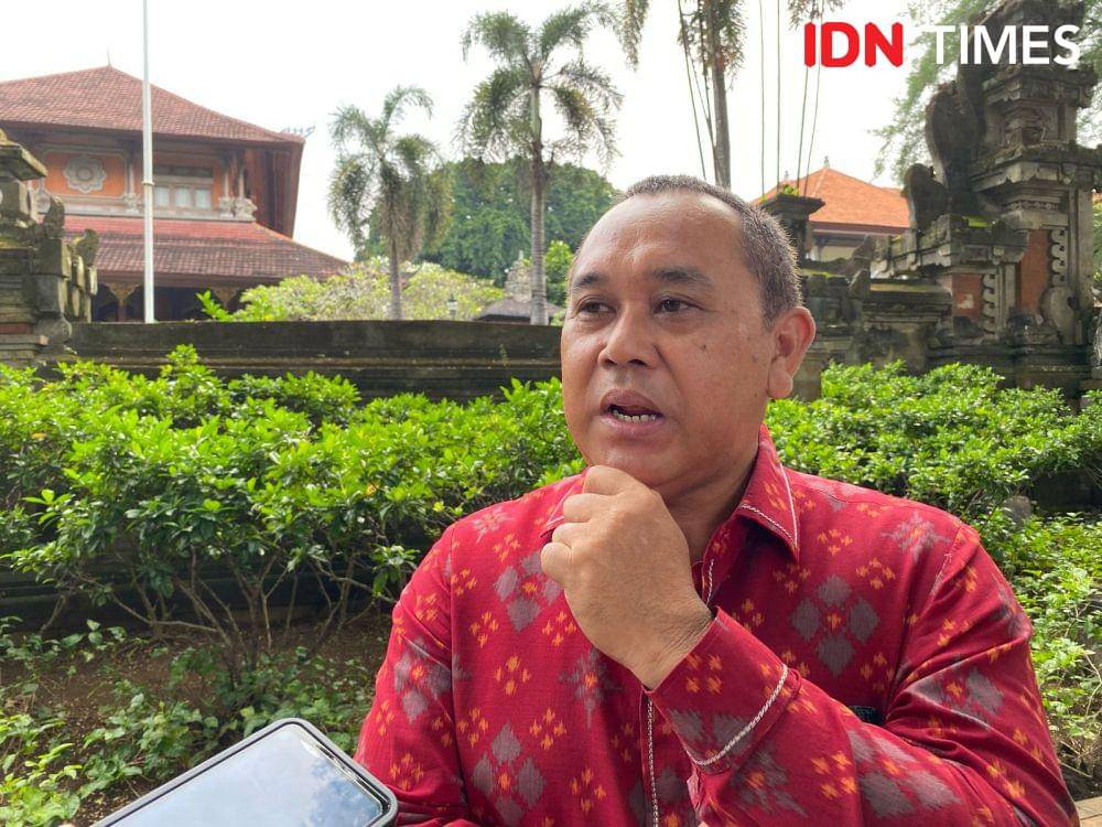 Kabid Angkutan Jalan Dinas Perhubungan Provinisi Bali, I Nyoman Sunarya. (IDN Times/Yuko Utami)