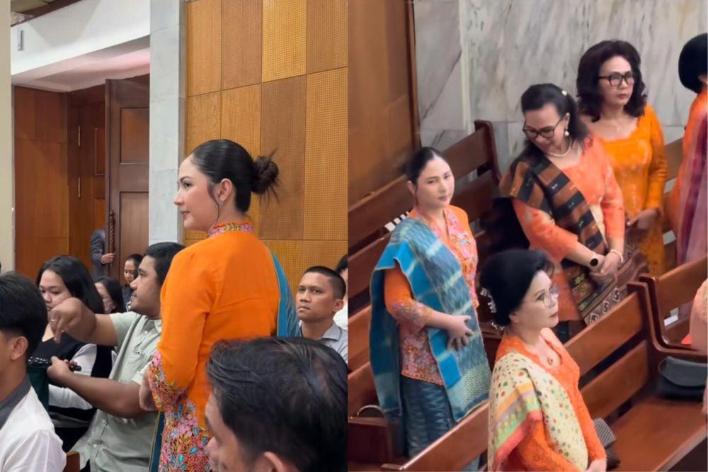Potret Jessica Mila Jadi Pelayan Gereja, Bertugas Kumpulin Persembahan
