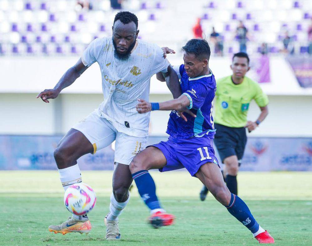 Laga antara Persita Tangerang melawan Arema FC di Indomilk Arena. (Dok. Media Officer Arema FC)