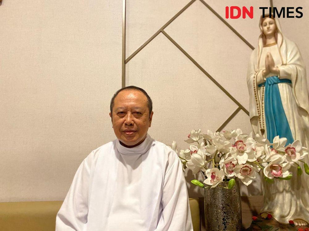 Gereja Katerdral Surabaya Sampaikan Duka atas Wafatnya Paus Fransiskus