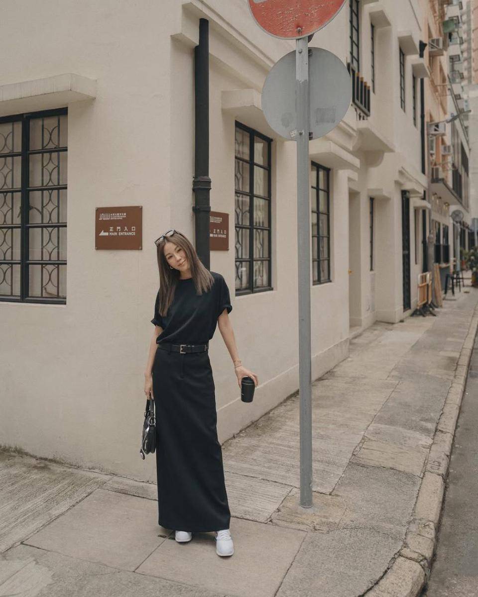 outfit casual minimalist ala Jenny Tsang (instagram.com/tsangtastic)