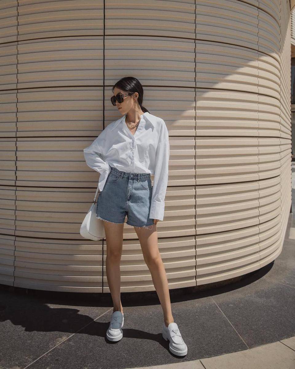 outfit casual minimalist ala Jenny Tsang (instagram.com/tsangtastic)