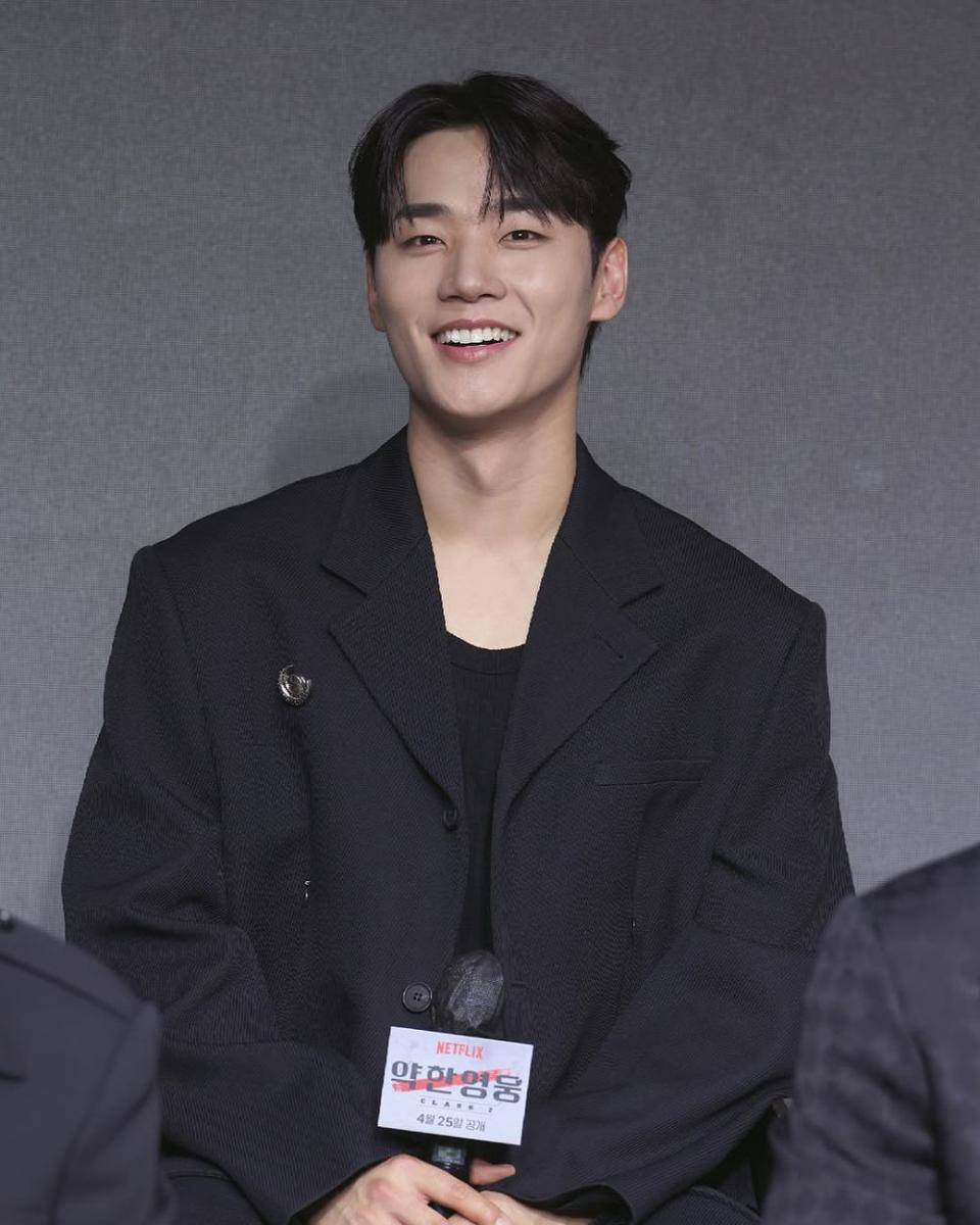 potret konferensi pers drama Weak Hero Class 2 (instagram.com/netflixkr)
