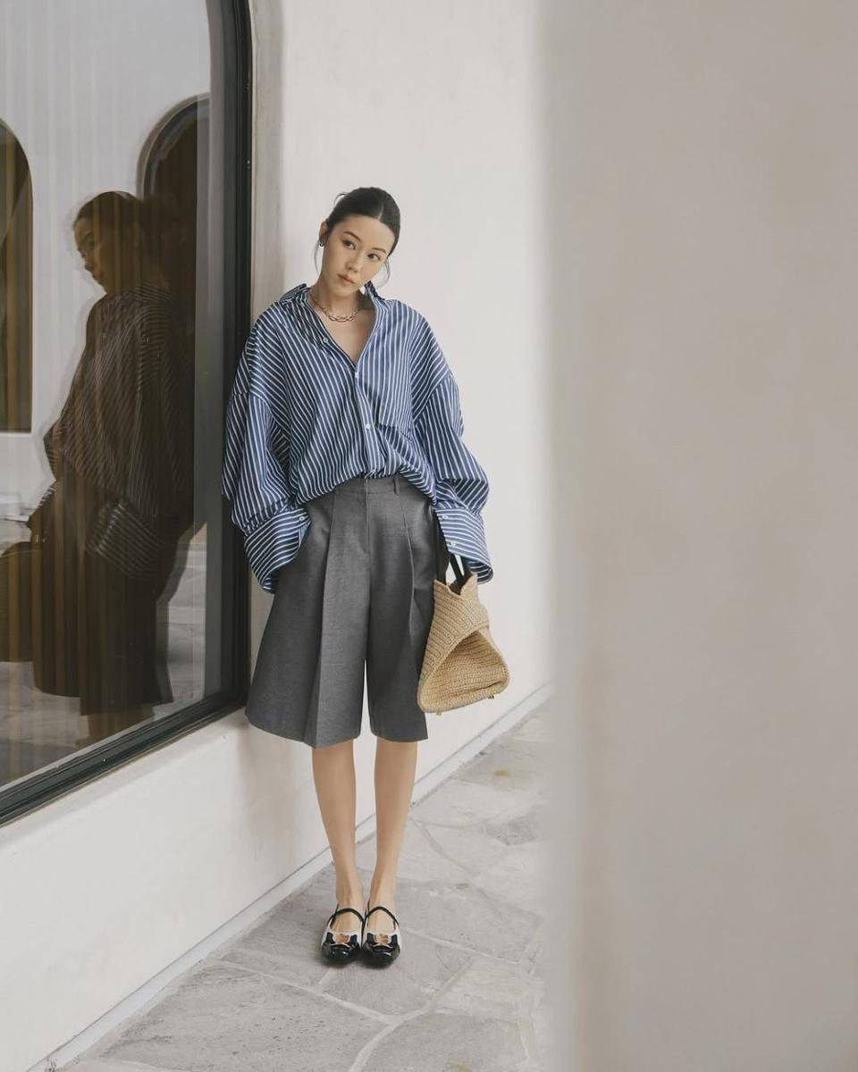 outfit casual minimalist ala Jenny Tsang (instagram.com/tsangtastic)