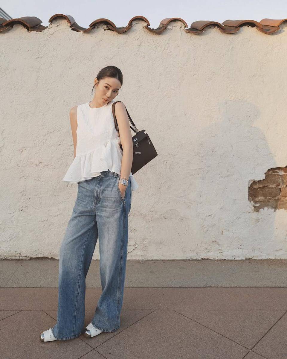 outfit casual minimalist ala Jenny Tsang (instagram.com/tsangtastic)