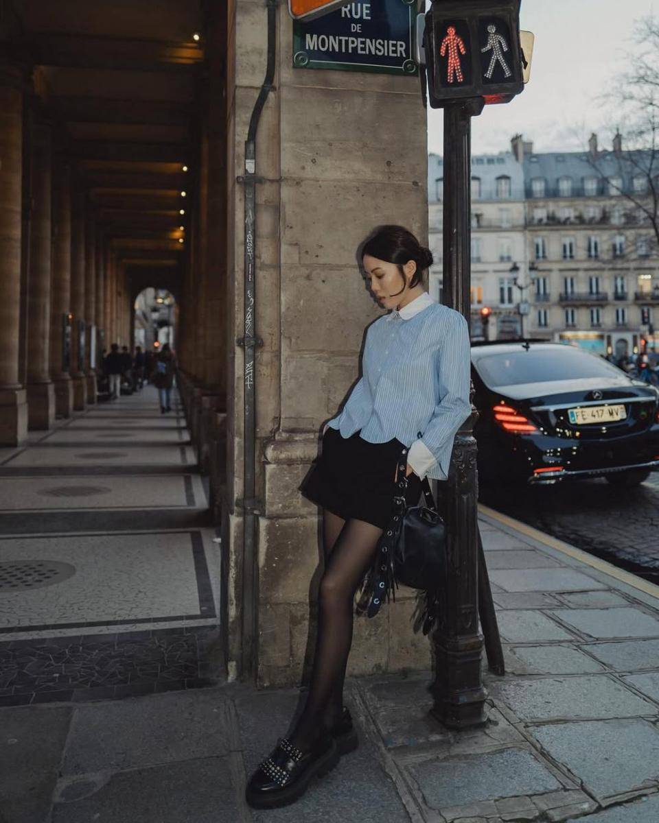 outfit casual minimalist ala Jenny Tsang (instagram.com/tsangtastic)