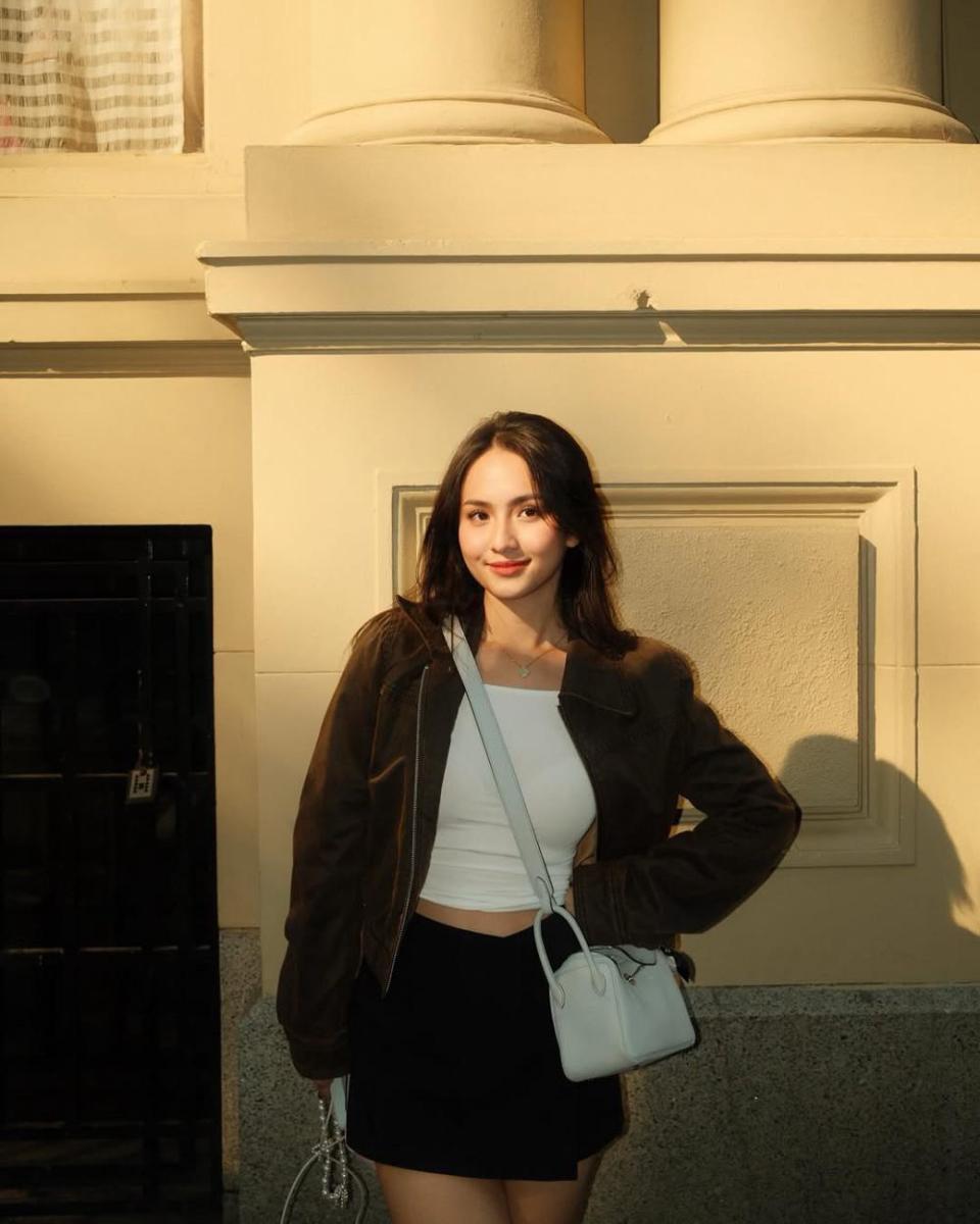 Inspirasi OOTD ala Angie Marcheria (instagram.com/angiemstwn)