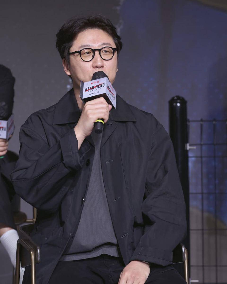 potret konferensi pers drama Weak Hero Class 2 (instagram.com/netflixkr)