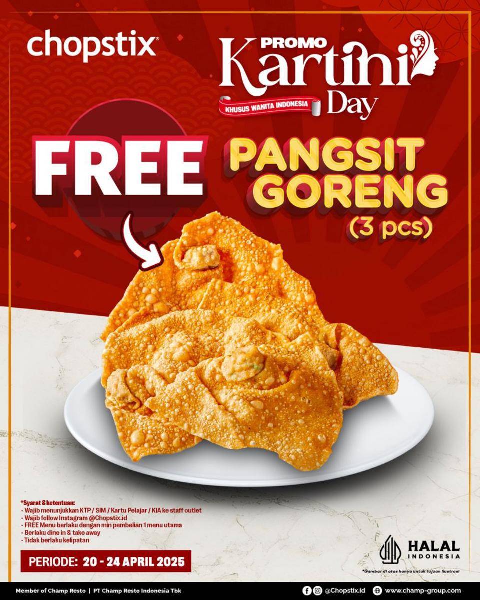 Promo Hari Kartini 2025 Chopstix (instagram.com/chopstix.id)